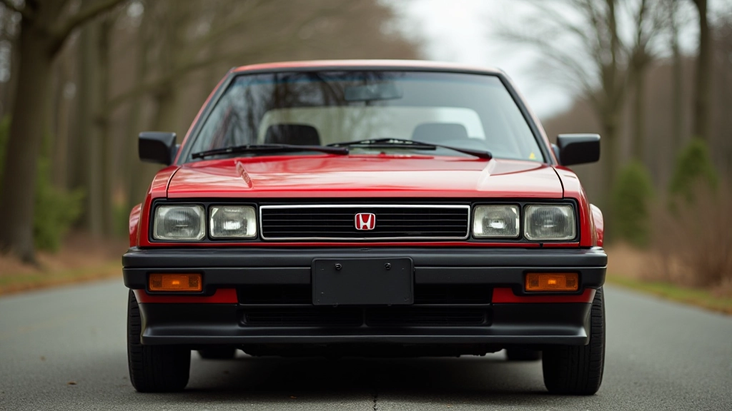 Honda Civic Hatchback, representing practical performance in the 1980s